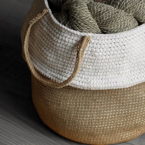 Crochet Pattern - Monroe Belly Basket