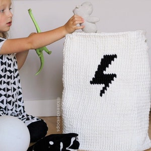 Crochet Pattern Brody Storage Bag / Basket by Lakeside Loops includes 4 design options image 1