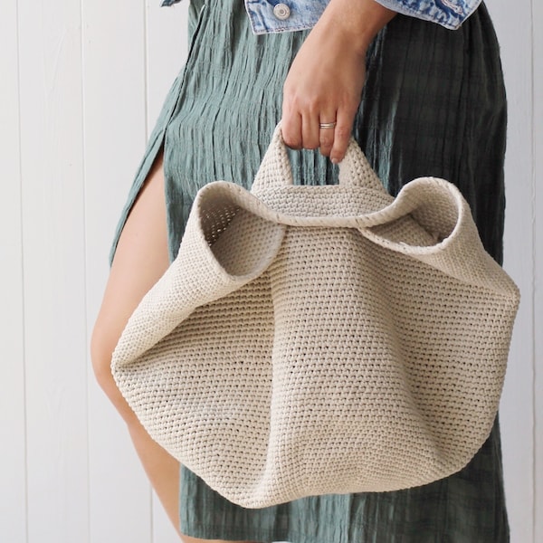 Patron au crochet - Sac / cabas Auden par Lakeside Loops