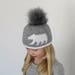 Crochet Pattern - Landon Bear Silhouette Hat/Beanie by Lakeside Loops (includes Toddler, Child, and Adult sizes)