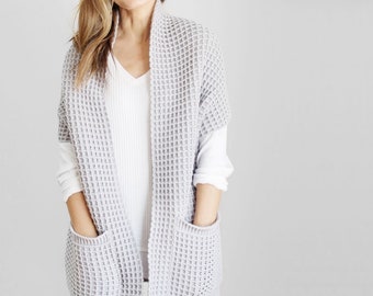 etsy crochet cardigan pattern