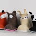 Crochet Pattern - Bailey Slipper Boots/Booties by Lakeside Loops (makes sizes Baby - Kids) - Fox + Panda + Bunny + Bear