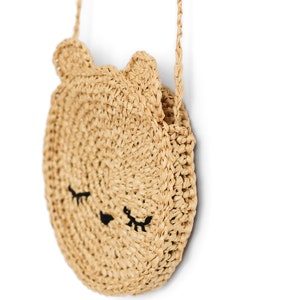 Crochet Pattern Blythe Kids Bunny Bear Purse by Lakeside Loops includes children's size only image 4