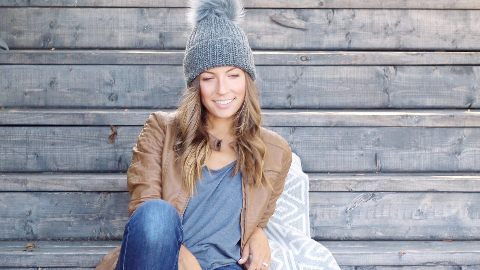 rylee ribbed crochet hat