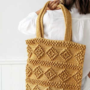 Häkelanleitung Adilyn Boho Market Tote Bag von Lakeside Loops Bild 7