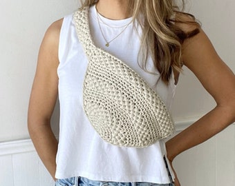 Crochet Pattern - Ulla Belt Bag / Purse by Lakeside Loops