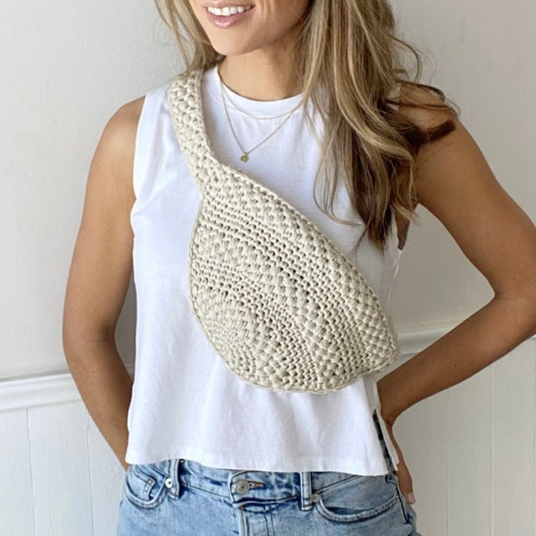 Crochet Pattern - Ulla Belt Bag / Purse by Lakeside Loops