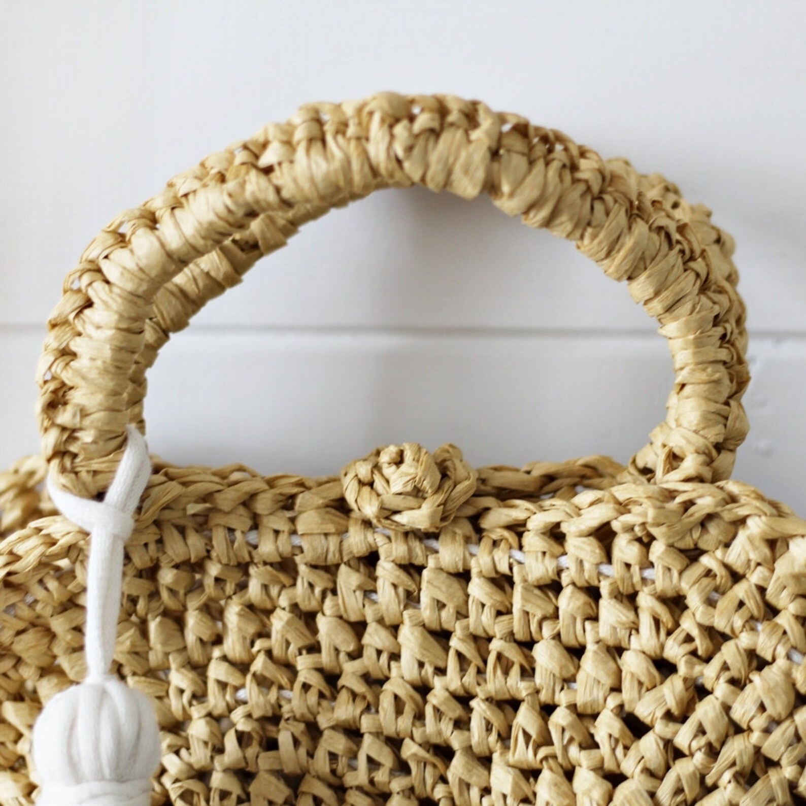 Crochet Pattern Mckenna Summer Round / Circle Bag / Purse - Etsy