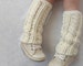 Crochet Pattern - Lennon Cable Leg Warmers and Boot Cuffs by Lakeside Loops (includes Baby, Toddler, Child, Teen, and Adult sizes) 