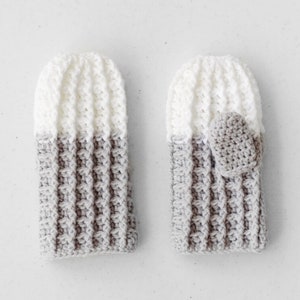 Crochet Pattern Watson Waffle Crochet Mittens by Lakeside Loops Includes Baby, Toddler, Kids, and Adult Sizes image 5