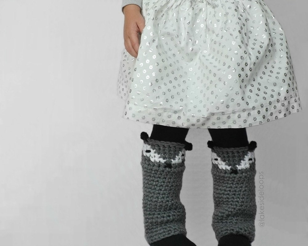 Crochet Pattern Asher Animal Leg Warmers & Boot Cuffs by Etsy Canada