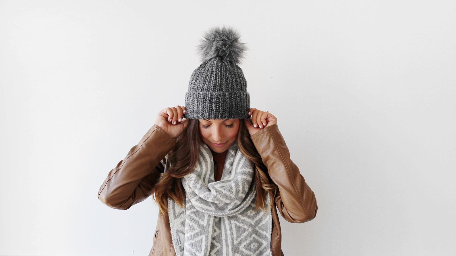 rylee ribbed crochet hat