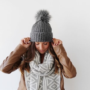 rylee ribbed crochet hat