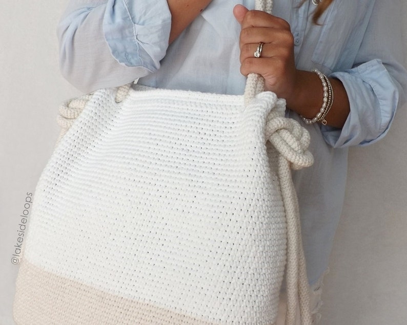 Crochet Pattern Bryce Bag/Purse by Lakeside Loops includes Adult & Child size image 4