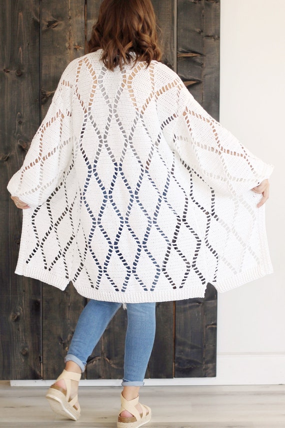 Crochet Pattern Eva Cardigan Summer 
