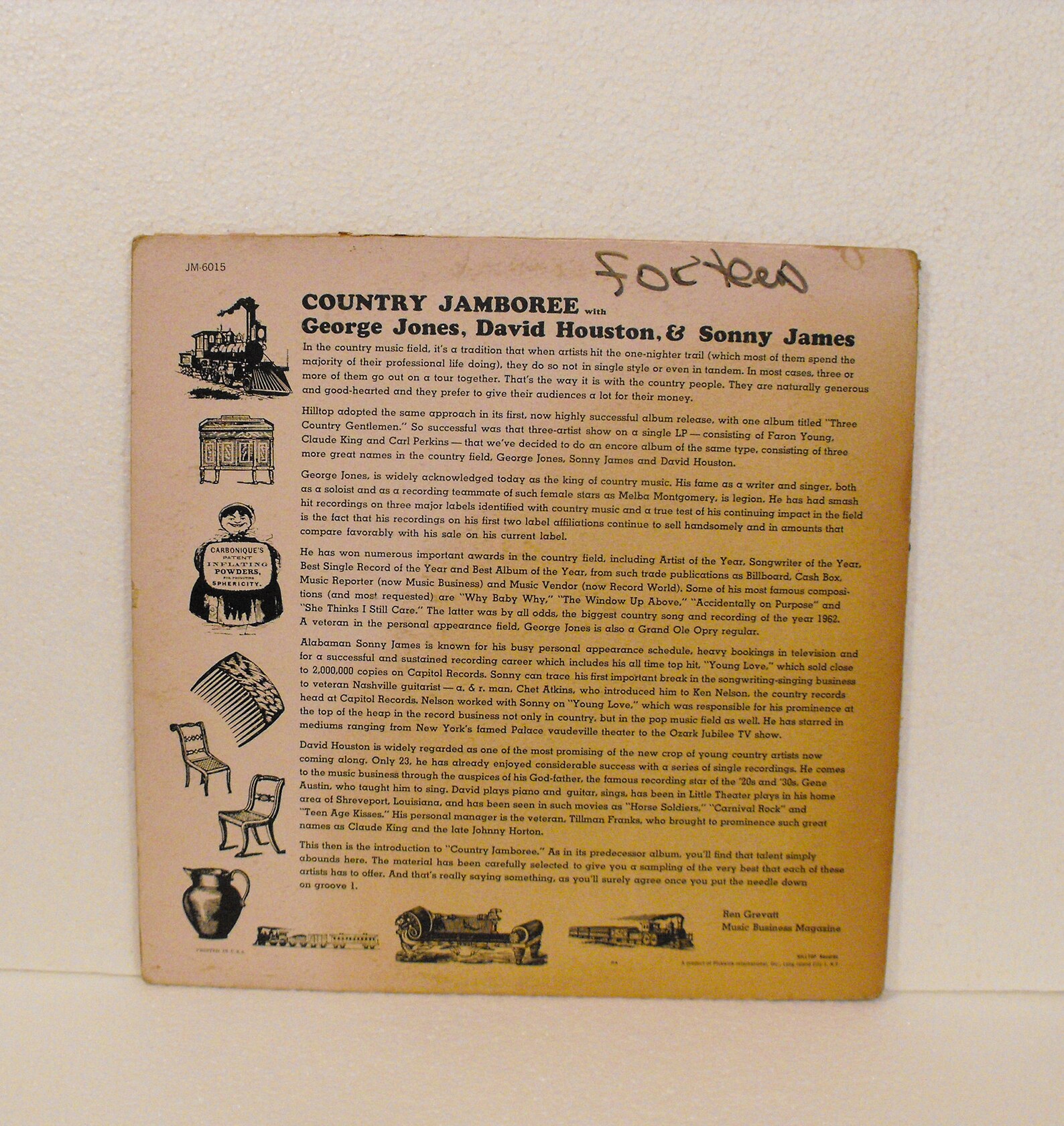 Country Jamboree LP Recording with Jones & David Etsy