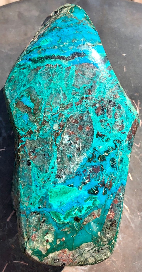 クリソコラ ビスビー アリゾナ研磨標本 - Etsy 日本