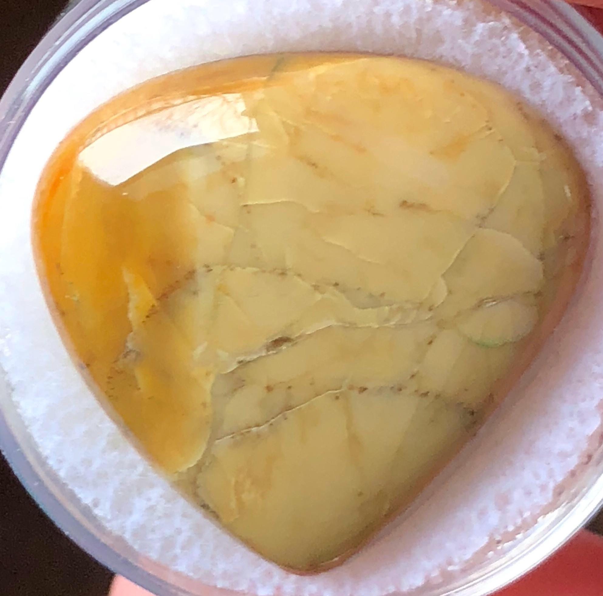 Montana Yellow Jasper From the Blazengems Mine/cabochon Crafted by