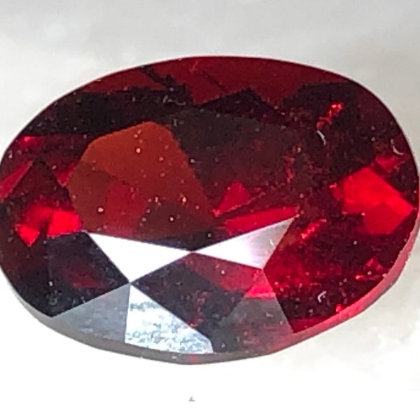 2.40ct Montana Garnet From The Blaze N Gems Mine At The Eldorado Sapphire Bar