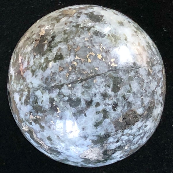 Rare Montana Platinum Palladium de haute qualité provenant de la mine/sphère Stillwater créée par Blaze