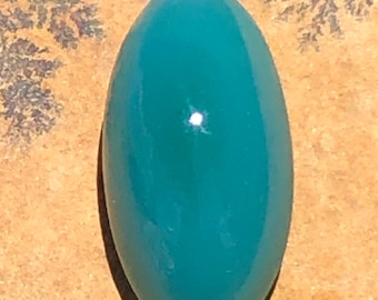 Doko Gem Silica/Chrysocolla Bacan Indonesia/Cabochon realizzato da Blaze 9ct