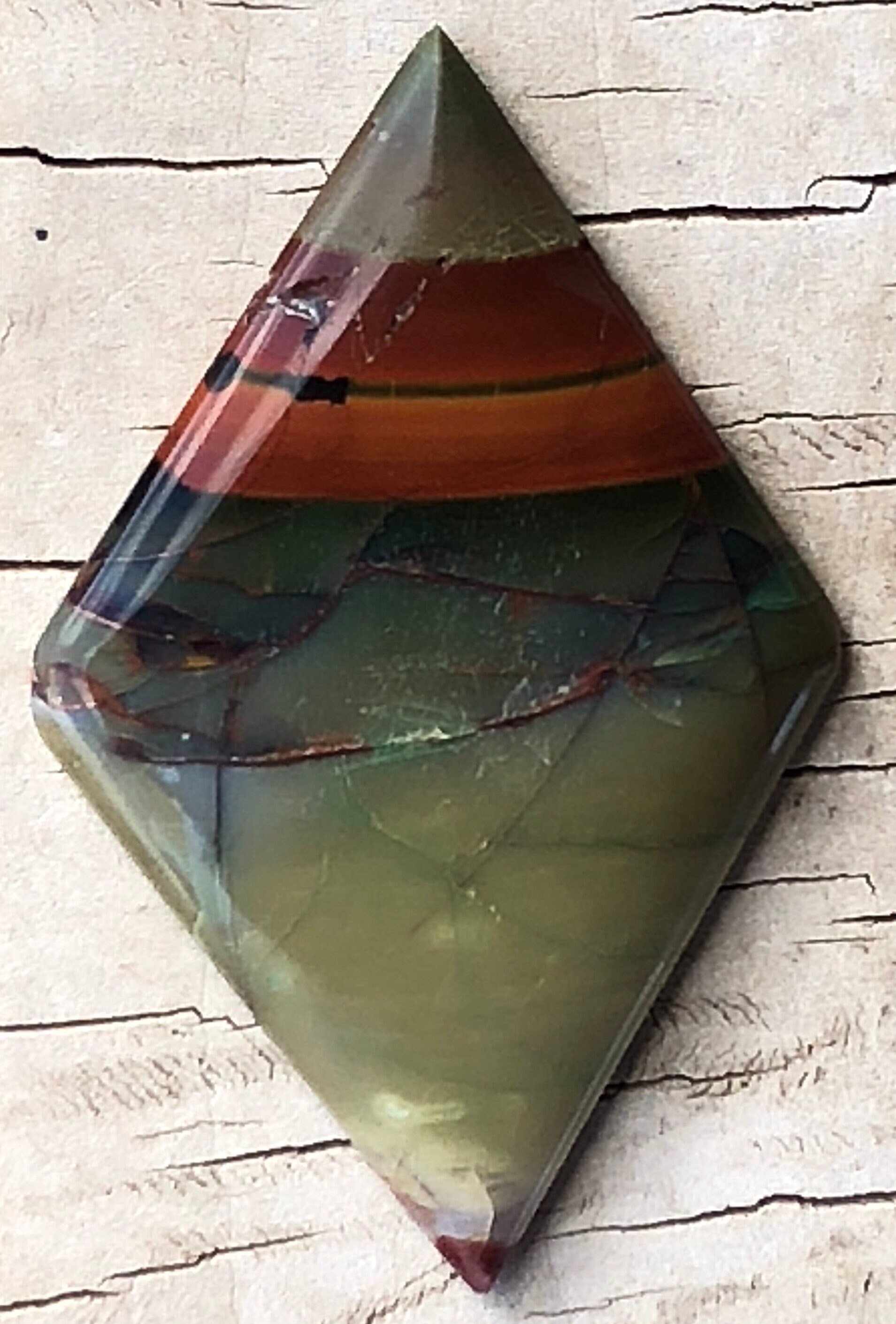Indonesian Native Copper Agate Cabochon - Etsy