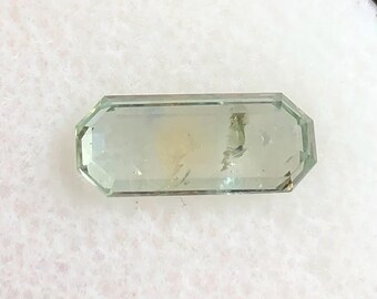 2.13ct Montana Sapphire Emerald Step Cut From The BlazeNGems Mine
