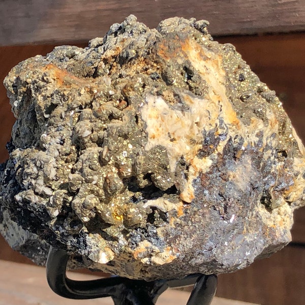 Spécimen de minerai d'argentite de l'Idaho et de galène à très haute teneur