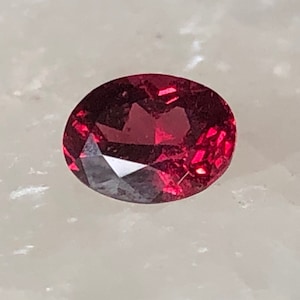 Montana .95ct Garnet From The Blaze N Gems Mine At The Eldorado Sapphire Bar