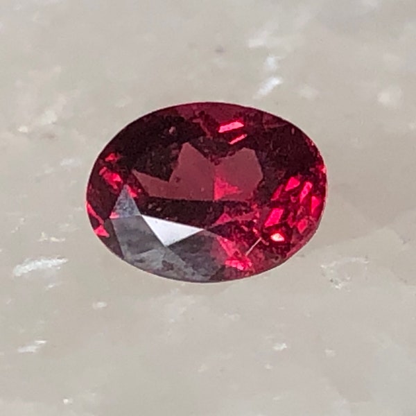 Montana .95ct Garnet From The Blaze N Gems Mine At The Eldorado Sapphire Bar