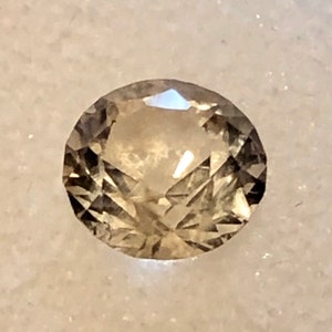 Faceted Ghost Agate 1.48ct From The Blaze N Gems Mine At The Eldorado Sapphire Bar