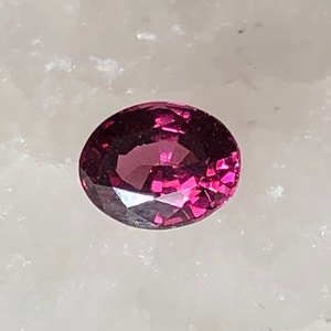 1.05ct Montana Fuchsia Garnet From The Blaze N Gems Mine At The Eldorado Sapphire Bar image 1