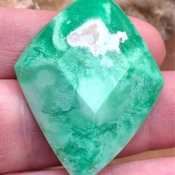 Utah Variscite/Freeform Cabochon Crafted By Blaze