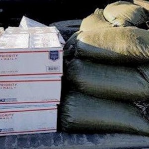 SAPPHIRE GRAVEL BAGS, Montana, 30 pounds (virgin material) 1/2" to 1/8"