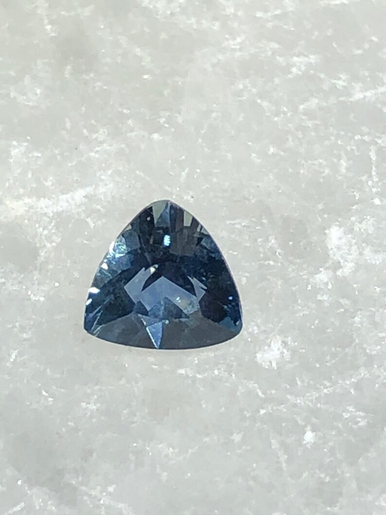 Montana .30ct Sapphire Trillion Cut
