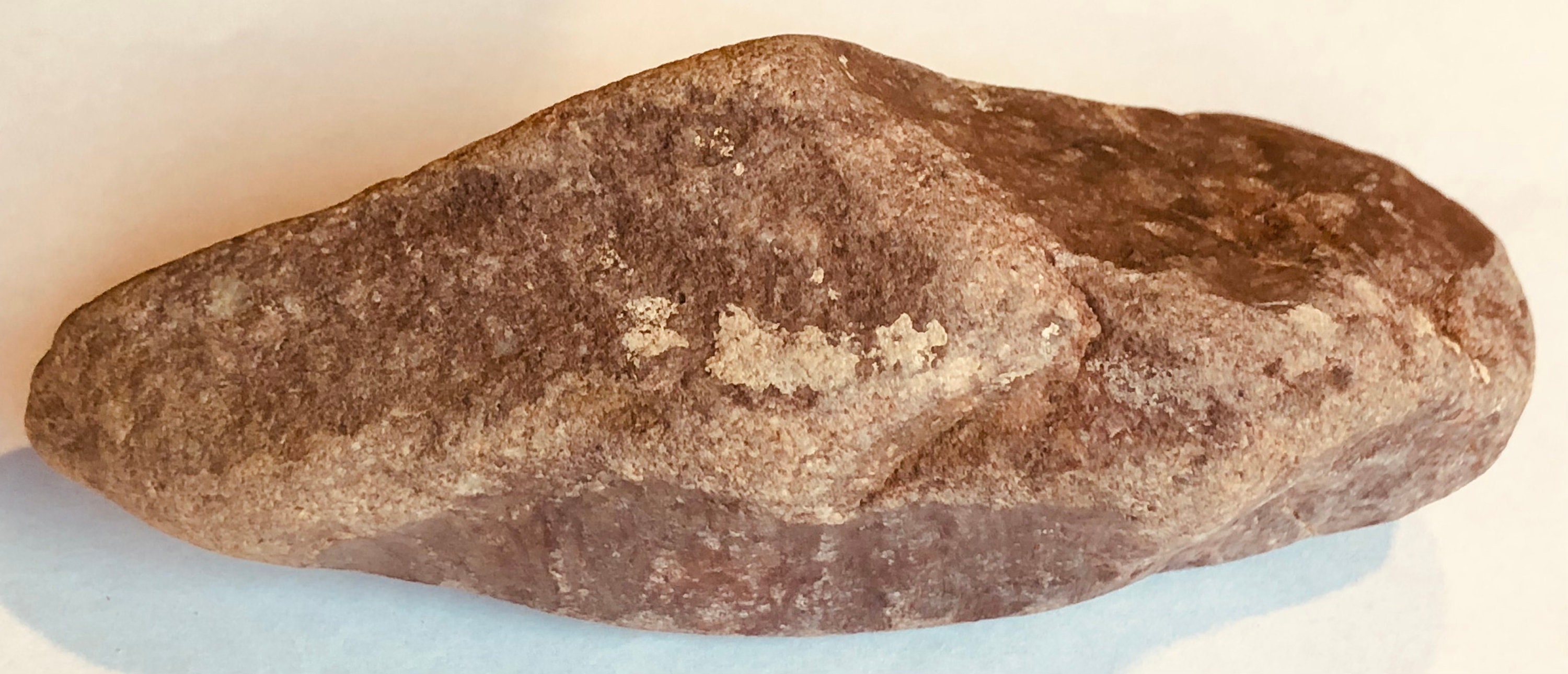Montana Shocked Striated Quartzite Hexagon Teardrop Crystal
