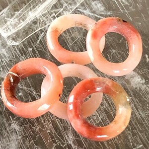 Montana Jasper Fishing Lure Eye Rings/Price Is Per Ring