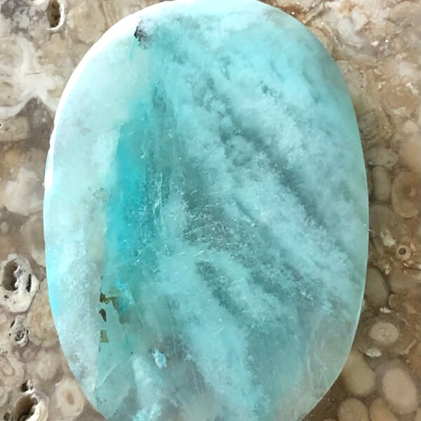 Gem Silica In Chalcedony/Cabochon Created By Blaze