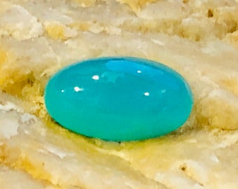 Top Grade Gem Silica Gemmy Oval Cabochon