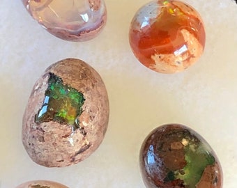 Cantera Opal From Mexico/Price Is Per Cabochon