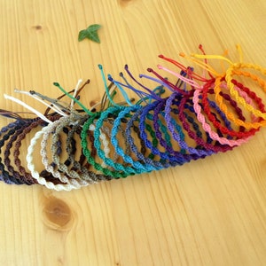 Macrame Friendship Bracelet: Waterproof Woven Wax Thread Jewelry