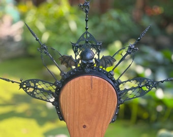 READY TO SHIP Cathedral Stained Glass Halo Style Headdress