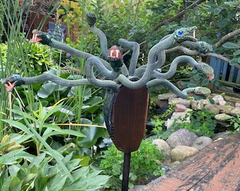 MADE TO ORDER 10-20 Days Small Medusa Headpiece, Snake Headpiece, Medusa Costume, Medusa Crown, Gorgon, Medusa Cosplay, Medusa