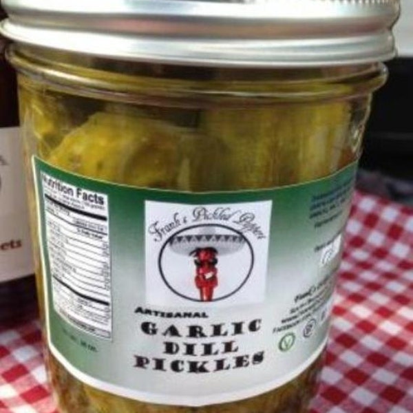 Jersey Garlic Dill Pickles