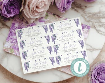 Modèle d'étiquette d'adresse de retour • Modèle Templett modifiable • Avery 5160 • Imprimable 1 × 2,625 po. | Ashton