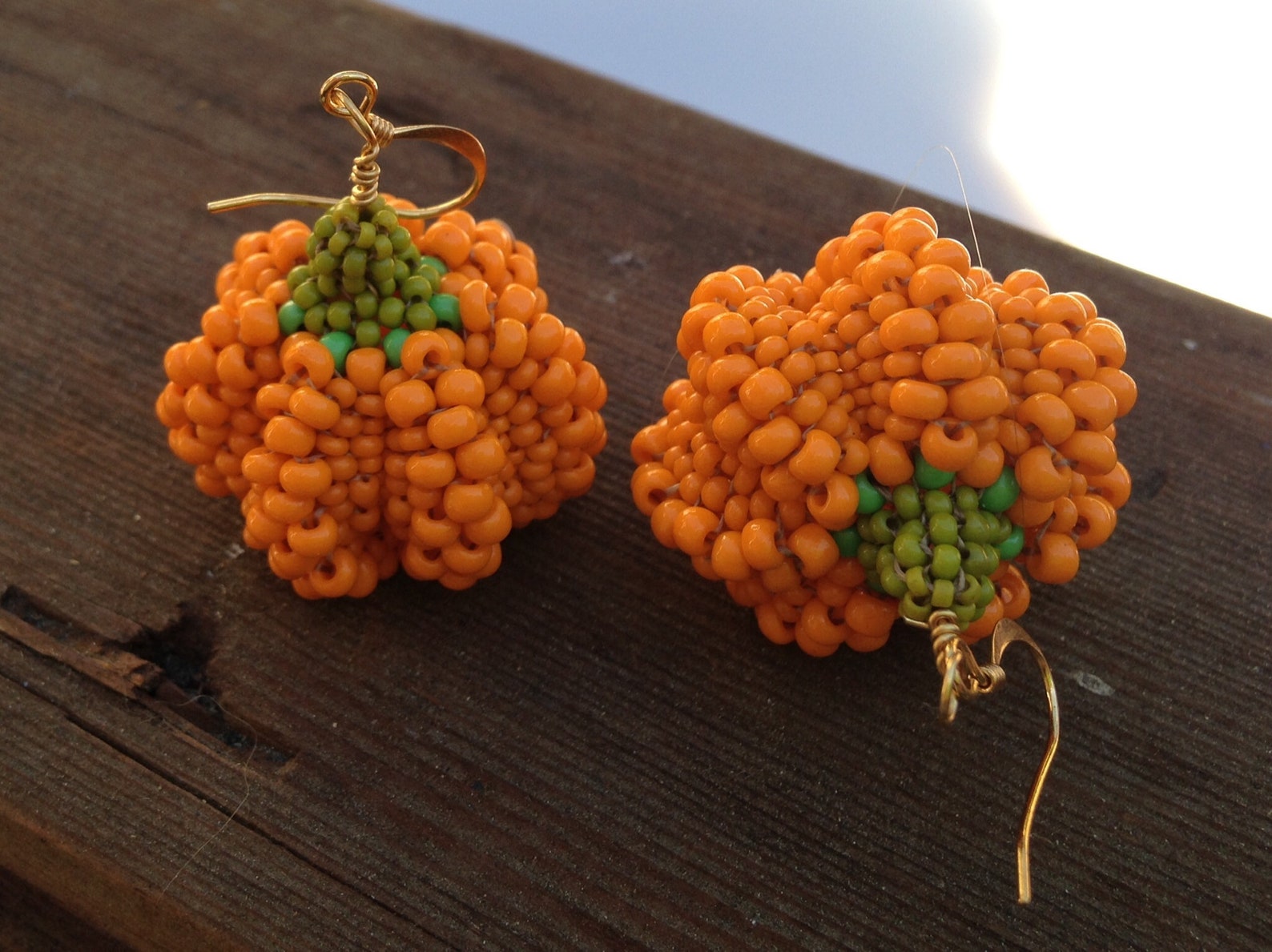 Beaded Pumpkin Pattern Etsy