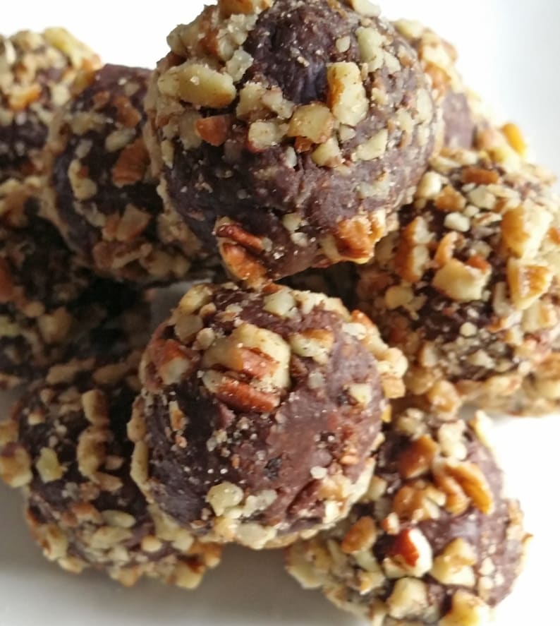 Decadent Homemade Chocolate Truffles Turtle Caramel Pecan 1 Lb. With