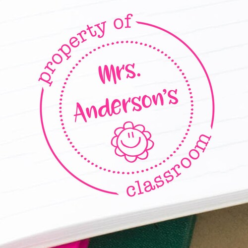 You're a Star Custom Teacher Stamp Personalized Classroom Etsy