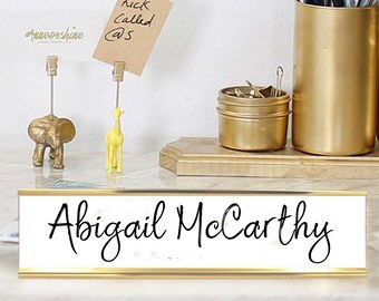 Name Plate Etsy