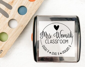 Read It - Love It- Return It  Custom Teacher Classroom Stamp | Gift for Teacher